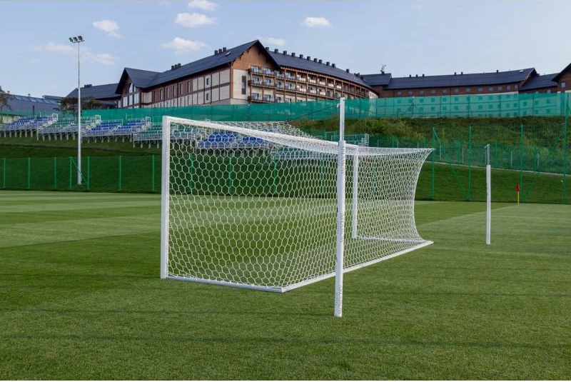Rrjetë portash për futboll Yakimasport, e bardhë