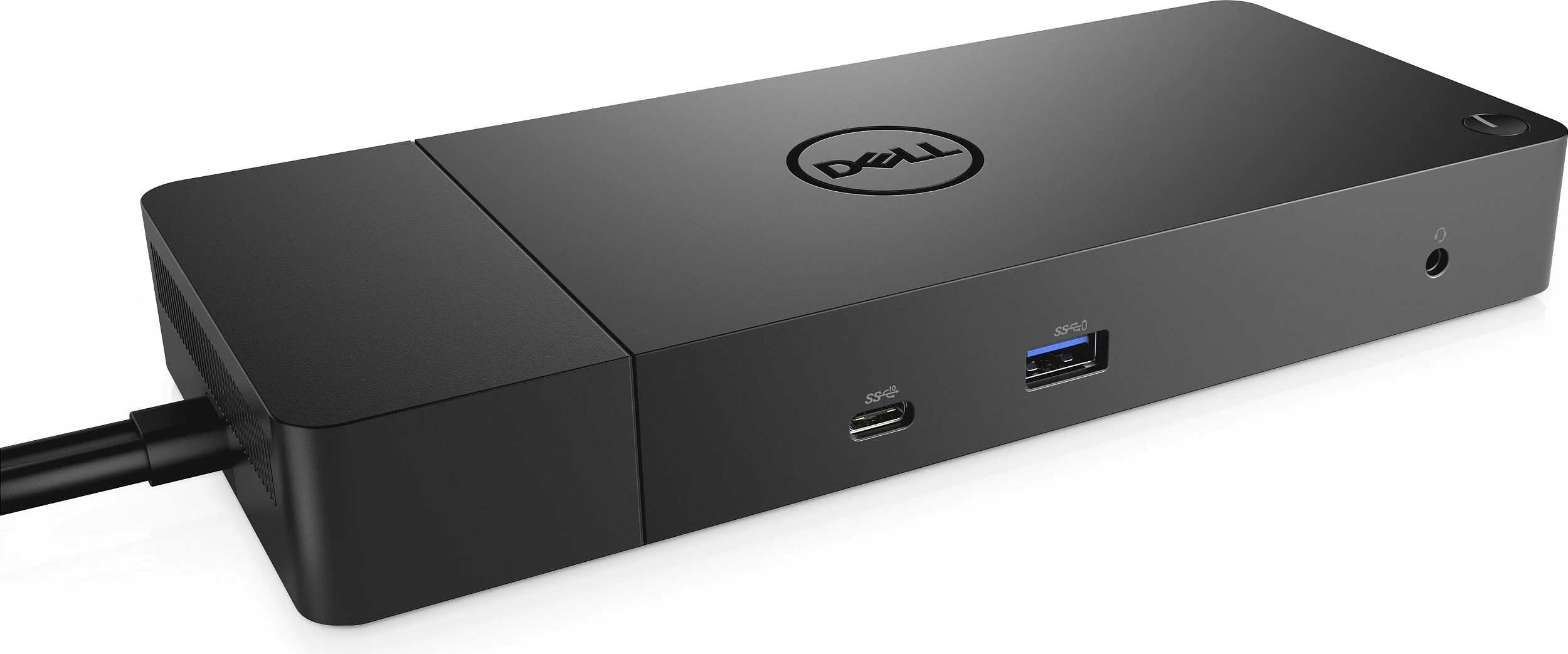 Docking station Dell WD19DC, Dual USB-C, 210W, HDMI 2.0b, 2x DisplayPort, LAN, e zezë