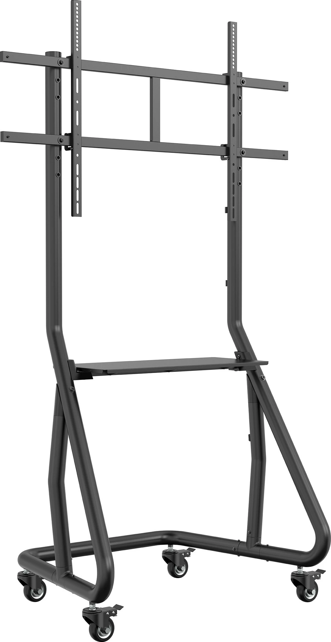 Karrocë/mbajtëse TV Equip 650609 Heavy-Duty, 60-105", VESA 400x400-1000x600, 100 kg, e zezë