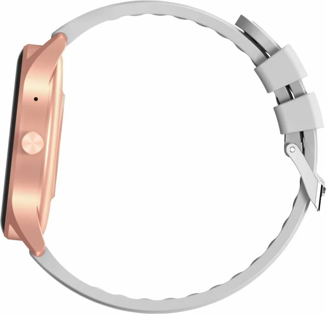 Smartwatch Gravity për femra, rose gold-white