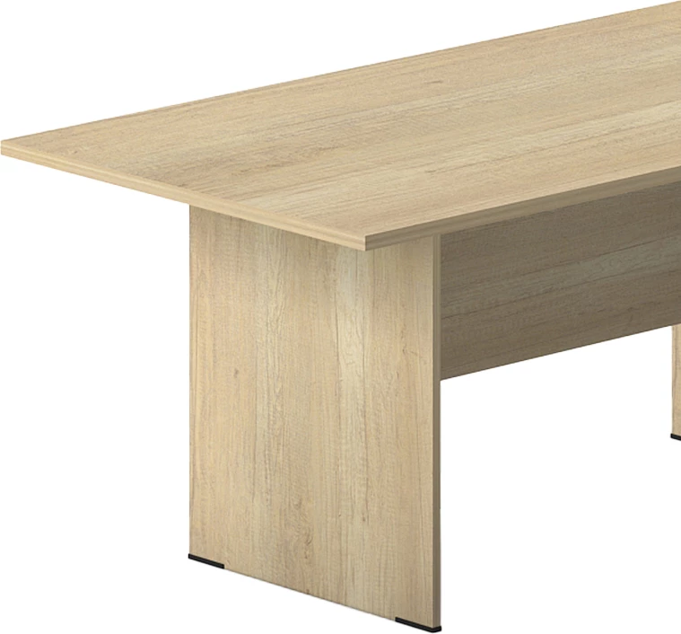 Tavolinë konferencash Amazon, ngjyrë lisi, 200x100x75cm