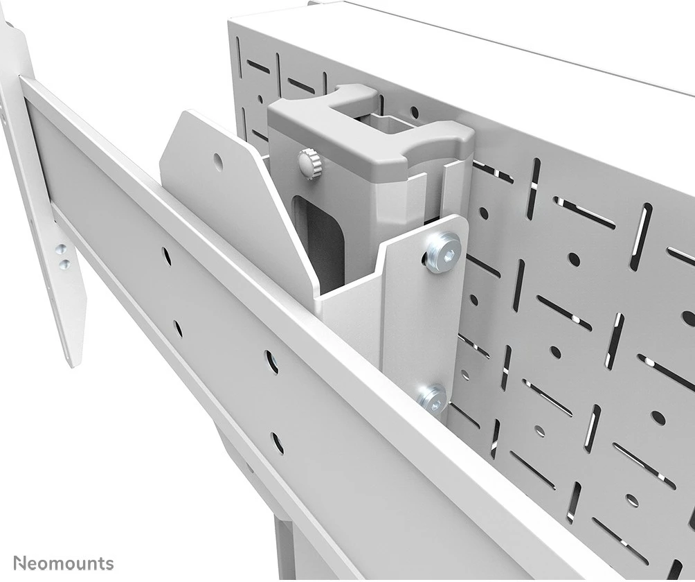 Karrocë portative TV Neomounts Newstar FL50S-825WH1, për ekrane 37-75 inç, rregullim lartësie, ngjyrë e bardhë