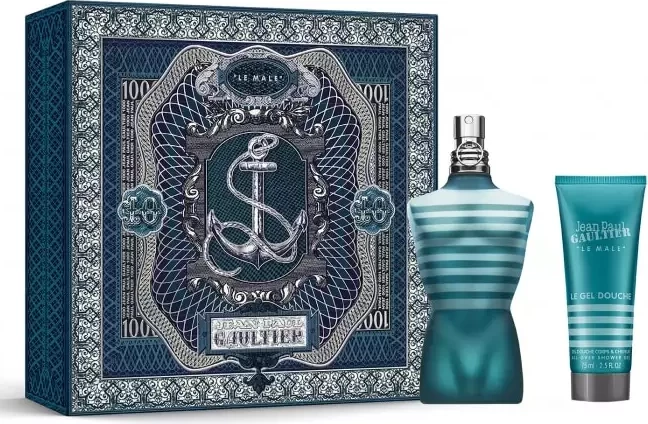 Set Jean Paul Gaultier , Le Male , 125 ml + 75 ml