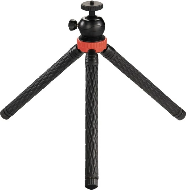 Tripod Hama Traveller Pro 105 për smartphone, GoPro dhe kamera, 105 cm, i zi