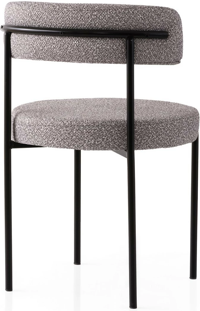 Set karrigash (2 copë), Skye Decor, Gını - 4006 V2, e zezë dhe gri