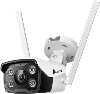 Kamerë sigurie Wi‑Fi bullet TP-LINK VIGI C340-W(4mm) 4MP 2560×1440, H.265+, IP66, microSD deri 256GB, bardhë/zi