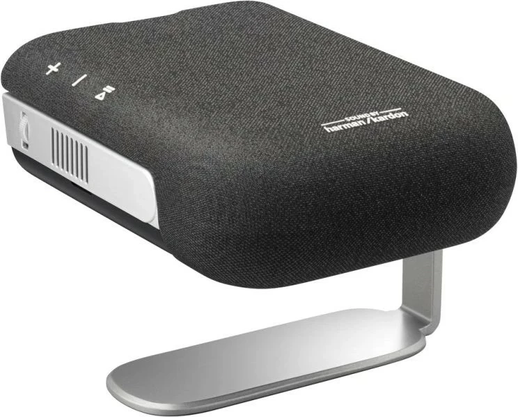 Projektor portativ Viewsonic M1S, LED, WVGA, 16 GB, i zi, argjendtë