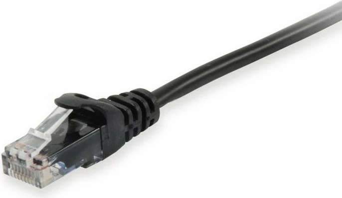 Kabllo rrjeti EQUIP Cat6A 0.5m, RJ-45, e zezë