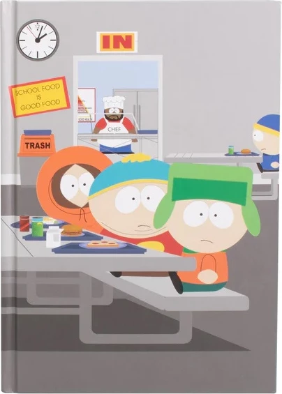 Fletore BLUE SKY South Park A5 Premium 120 faqe me vija, kapak i fortë