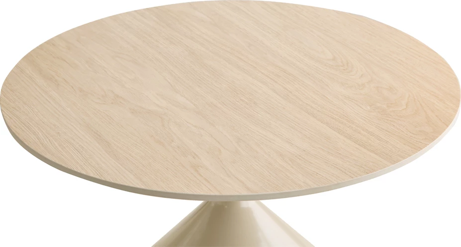 Set tavolinash kafeje Knot, krem, 2 copë, 70x70x40cm