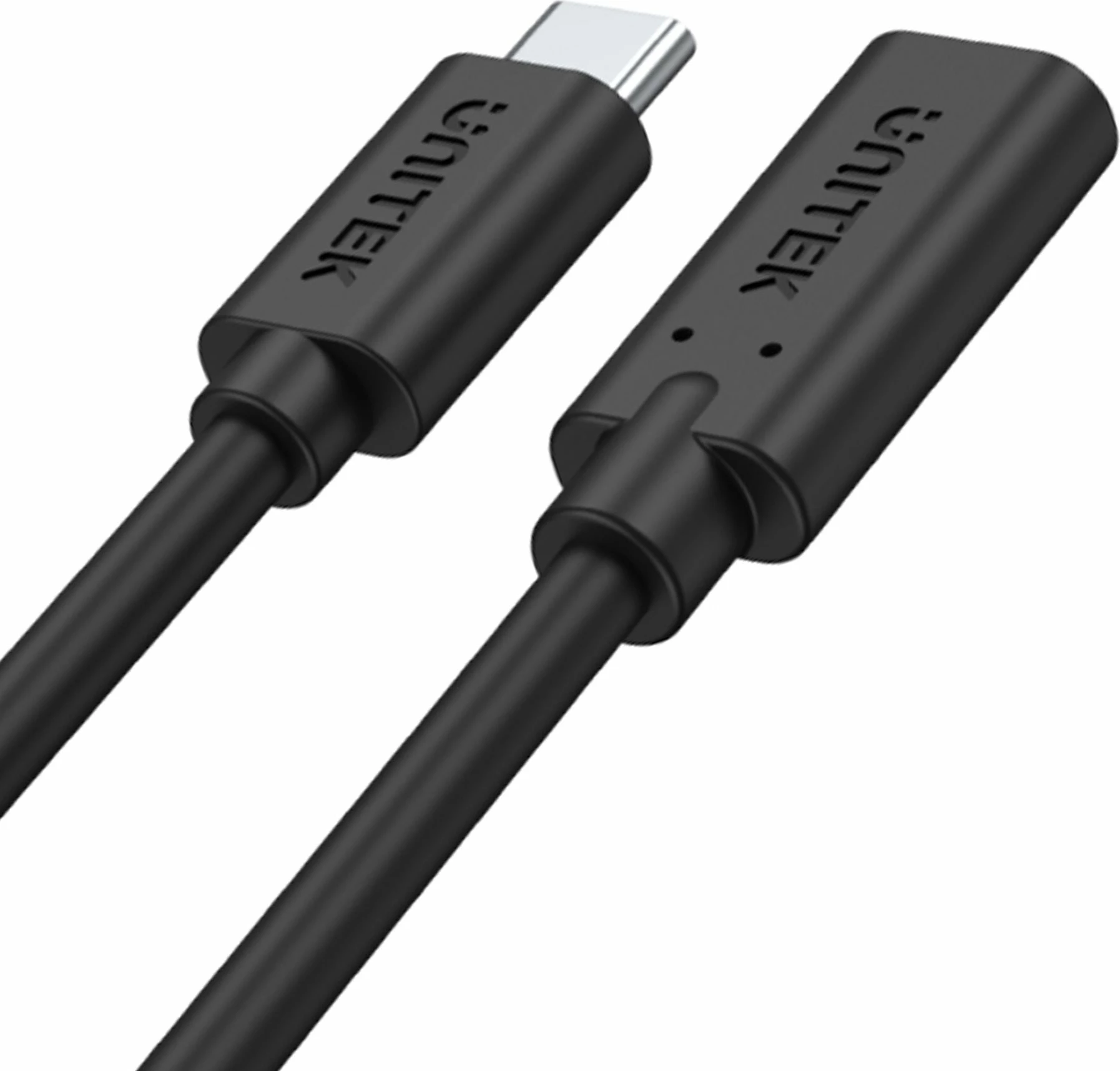 Kabllo zgjatëse USB-C në USB-C Unitek C14086BK 0.5 m 100W 10 Gbps, e zezë