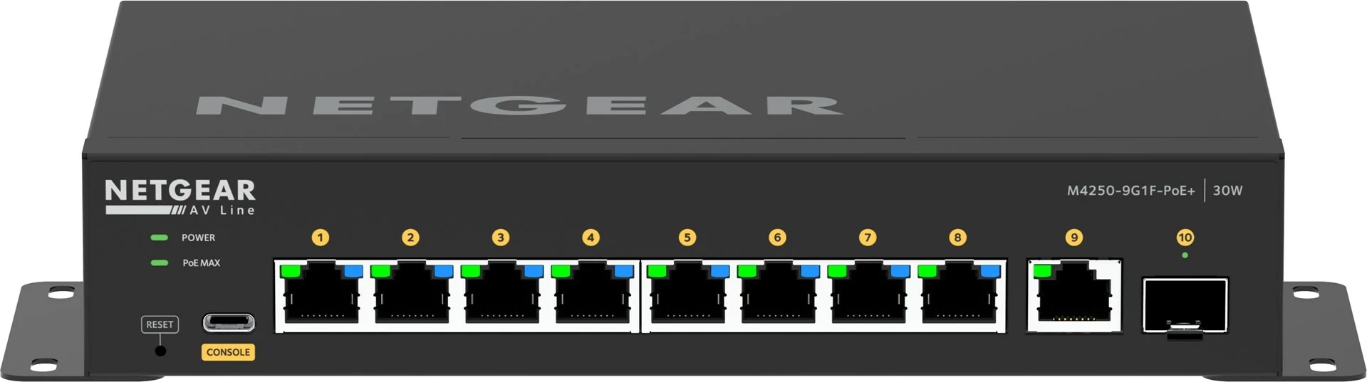 Switch NETGEAR GSM4210PD-100EUS, 8x1G PoE+ 110W, i zi