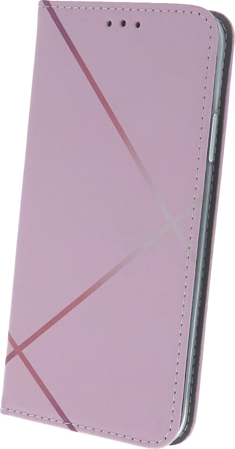 Mbështjellës flip ONASI Mistik për Samsung Galaxy A22 5G (A226), me magnet, PU, me stand dhe xhep karte, rozë