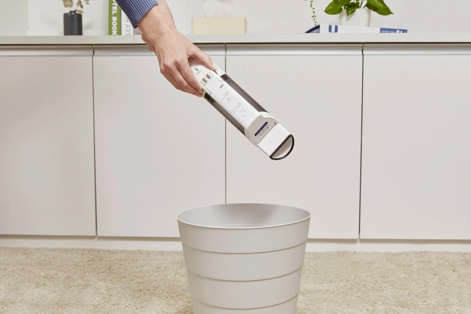 Fshesë dore Tineco GO Mini, pa kabllo, 2000mAh, e bardhë