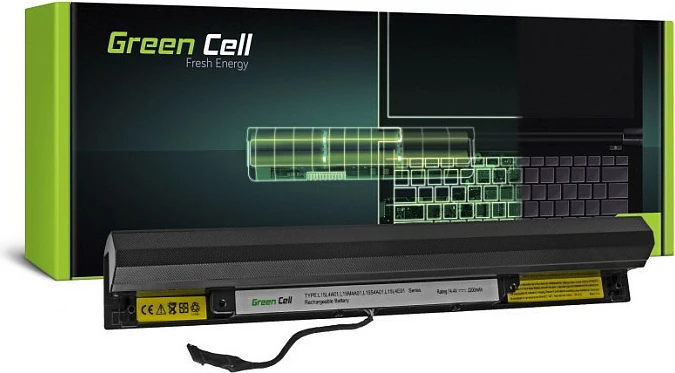 Bateri për laptop Green Cell për Lenovo IdeaPad 100-15IBD / 300-15ISK (80RS, 80Q7), Li-Ion 2200mAh 14.8V, e zezë