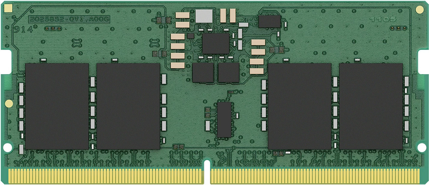 RAM Memorje Kingston ValueRAM 8GB DDR5 6400MT/s 262-pin SO-DIMM për laptop