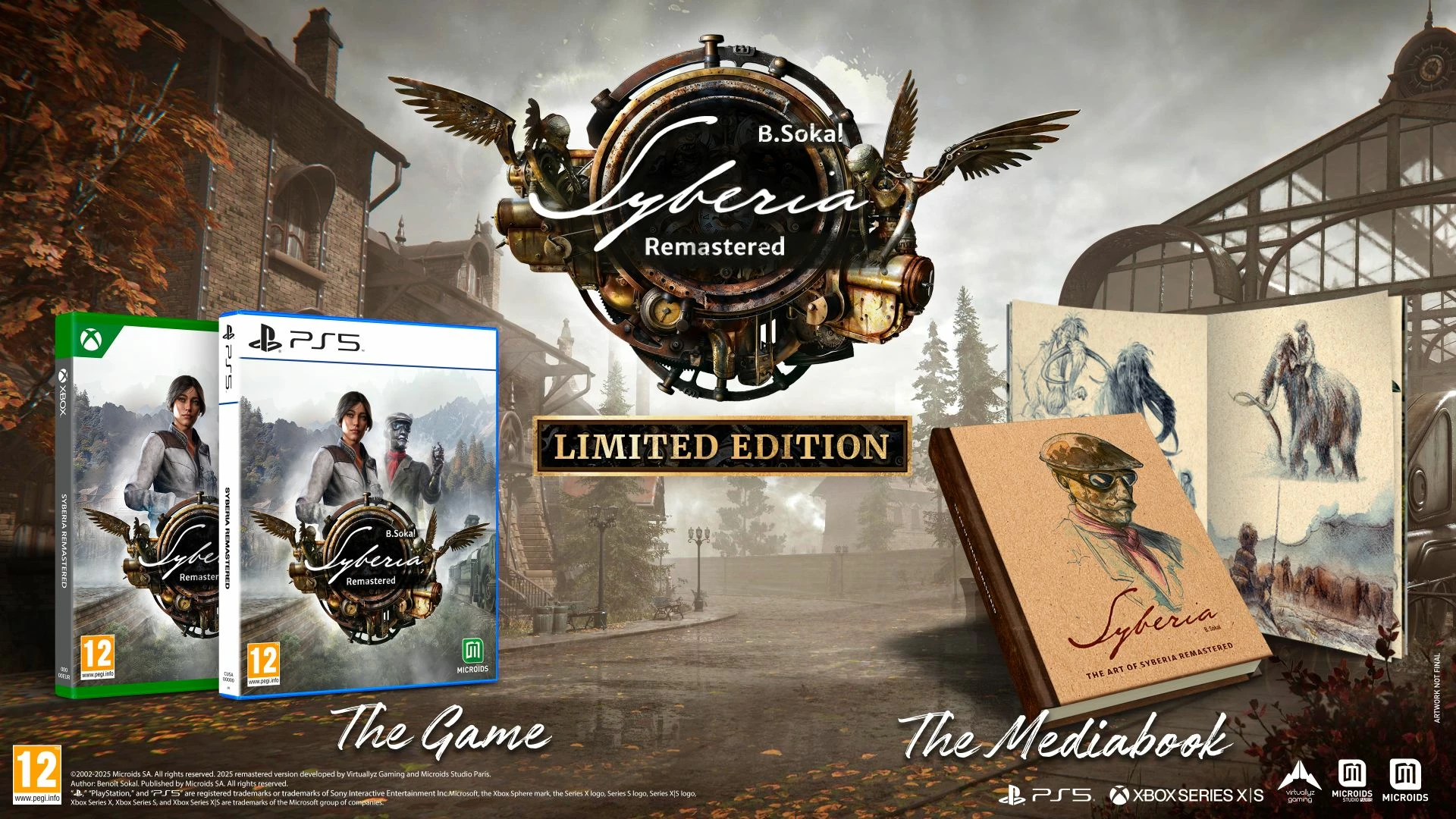 Lojë për PlayStation 5 Microids Syberia Remastered, Limited Edition