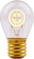 Poç LED dekorativ Synergy21 A68 Smile, E40, i rikarikueshëm, transparent