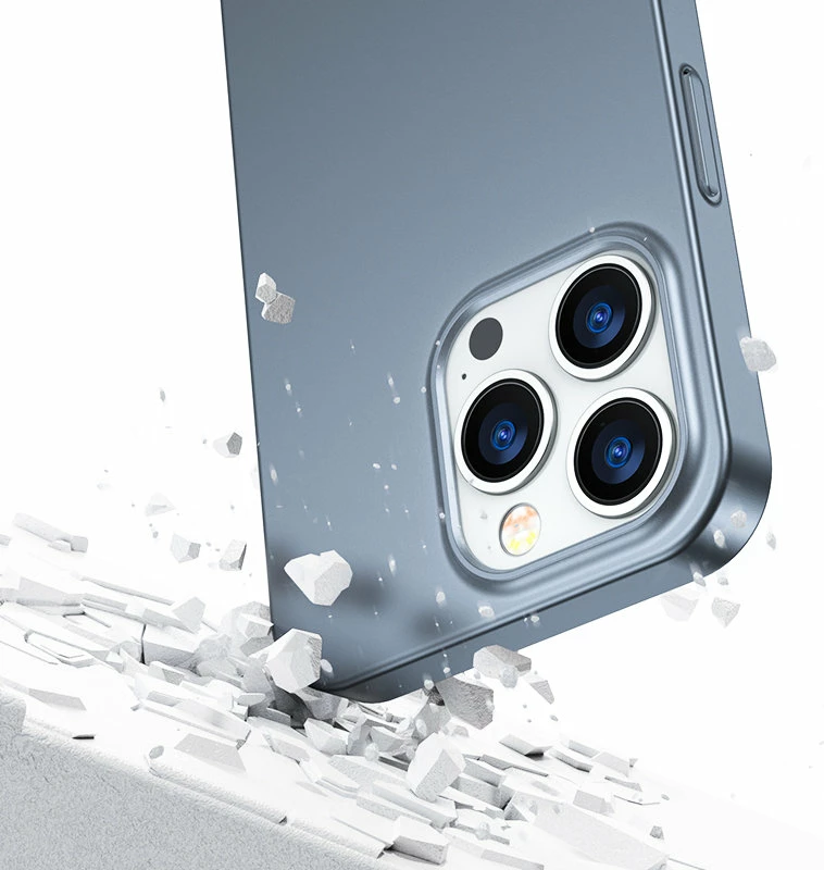 Mbështjellës Joyroom JR-BP935 për iPhone 13 Pro, 360 Full Case me xham të temperuar, Gri