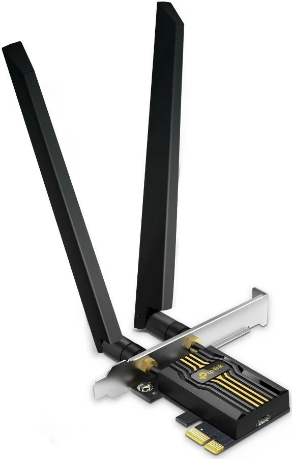 Kasë rrjeti TP-Link Archer TBE400E, WiFi 7, Bluetooth 5.4, PCI-E, e zezë