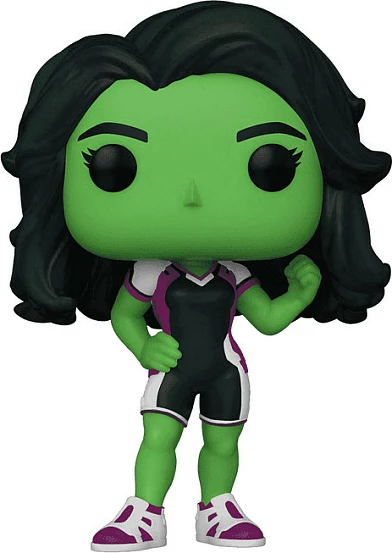 Figurinë koleksionuese Funko Pop! Marvel She-Hulk, 12.6 cm, shumëngjyrëshe
