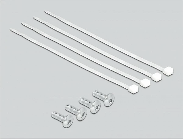 Patch Panel DeLOCK 19" 24-port Cat.5e 1U RJ-45/LSA, AWG 22-26, rack, multikolor Blu/Gjelbër/Kuqe/Verdhë