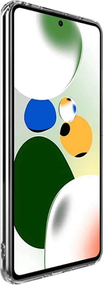 Mbështjellës ONASI Clear Case 1.8 mm silikon për Xiaomi Redmi 12 4G, transparent