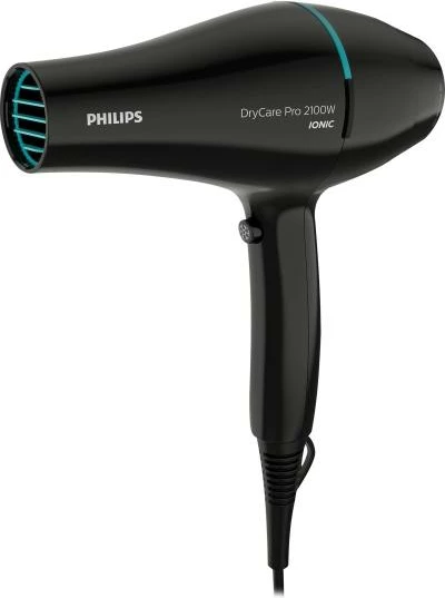 Tharëse flokësh, Philips, BHD272/00 DryCare Pro, 2100W motor AC me jonizim, ThermoProtect, e zezë
