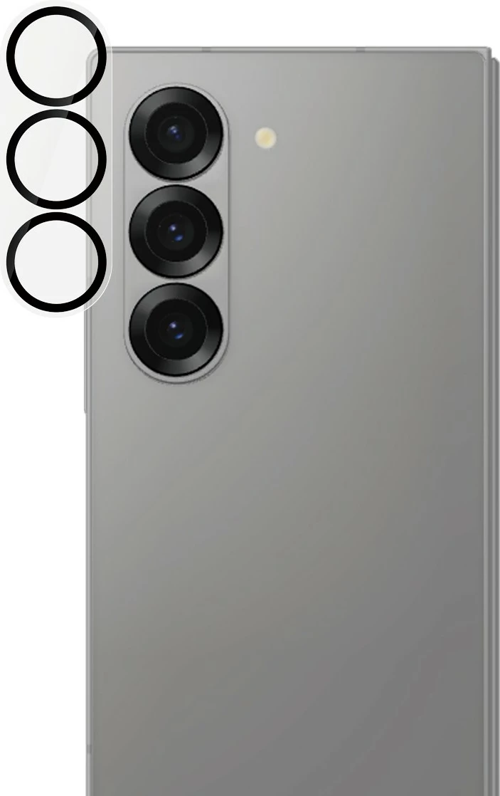 Mbrojtës xhami PanzerGlass për lentet e kamerës Samsung Galaxy Z Fold 6, transparent