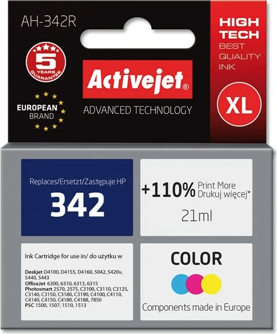 Ngjyrë Activejet AH-342R për printer HP, 21ml