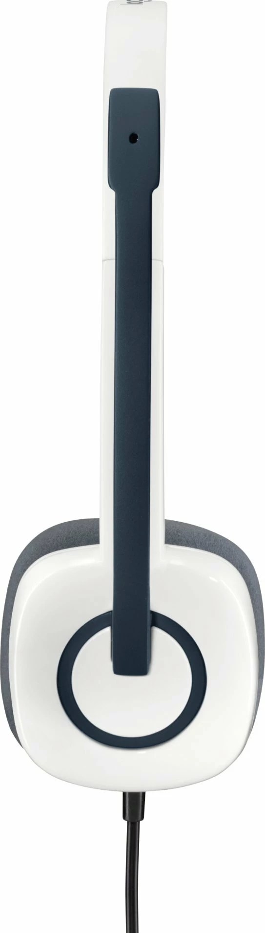 Kufje Logitech H150 (981-000350), me mikrofon, 3.5 mm, kabllo 1.8 m, të bardha