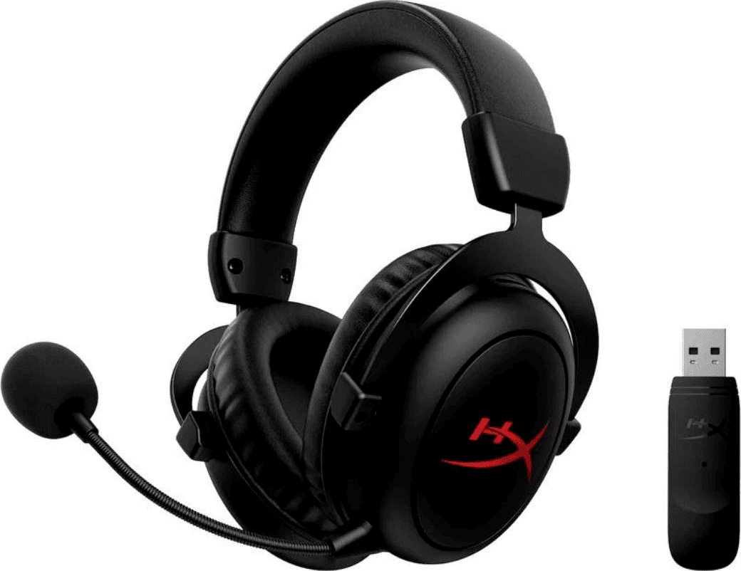 Kufje gaming HyperX Cloud II Core 6Y2G8AA wireless me mikrofon, të zeza