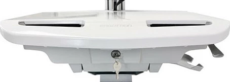 Karrocë multimediale Ergotron StyleView EMR, për monitor deri 24", kapacitet 16 kg, e bardhë