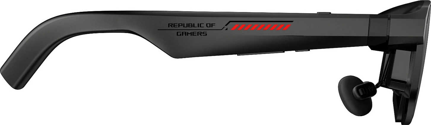 Syze AR gaming ASUS ROG XREAL R1-N, Full HD, 240Hz, USB-C, të zeza