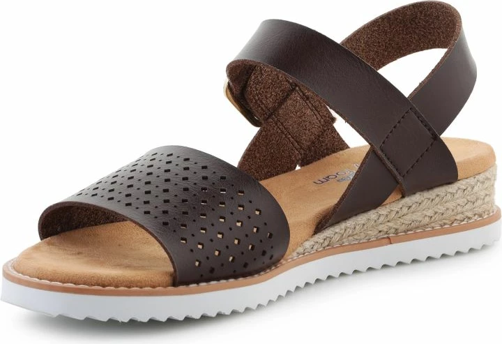 Sandale Skechers për femra, kafe