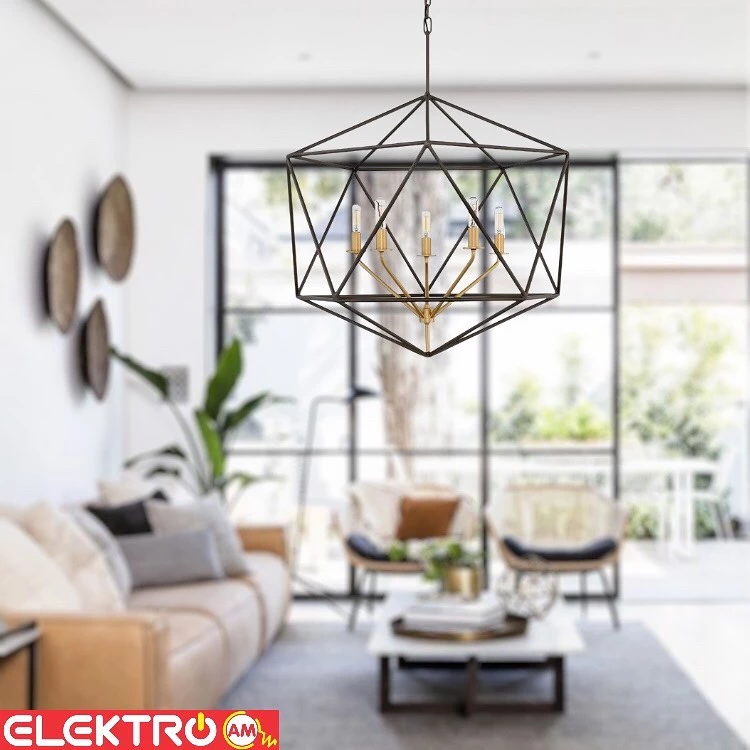 Abazhur klasik 5 llampa