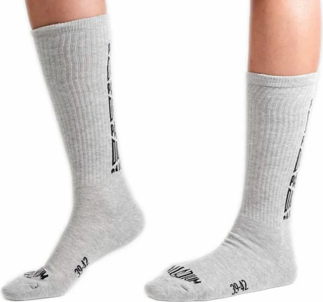 Çorape për meshkuj dhe femra Palladium, të hirtë