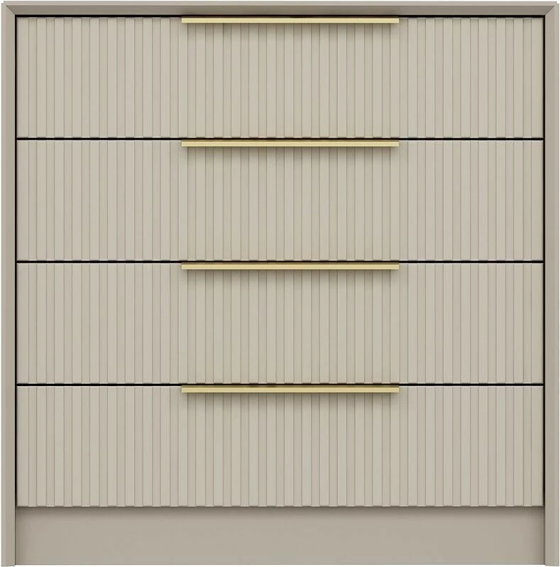 Komodë Hanah Home, Kale Luxe, ngjyrë guri, 7939