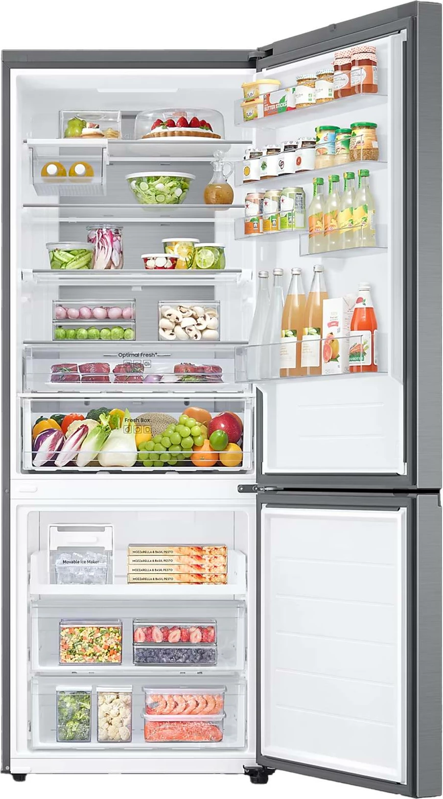 Frigorifer i kombinuar, Samsung, RB53DG706CS9EO, 538 L, 203/76 cm, klasa C, Refined Inox