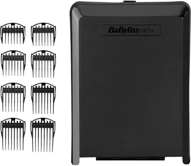 Makinë rroje flokësh, BaByliss E990E, tehe çelik japonez, bateri Li-ion 160 min, 45 gjatësitë 0.6–28 mm, blue/black