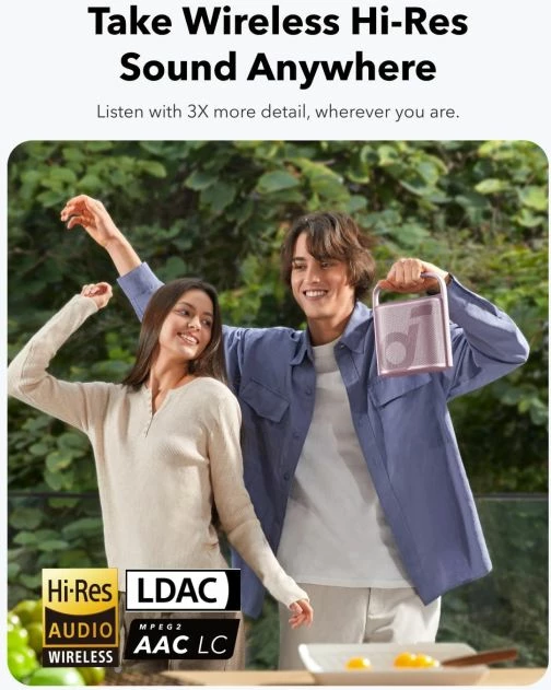 Altoparlant Bluetooth Anker Soundcore Motion X500 40W, IPX7, bateri deri 12h, i zi