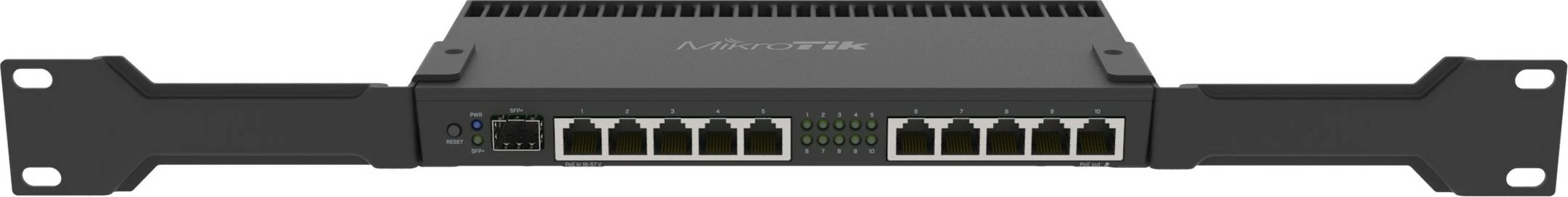 Router MikroTik RB4011IGS+RM, Ethernet WAN, Gigabit Ethernet, i zi