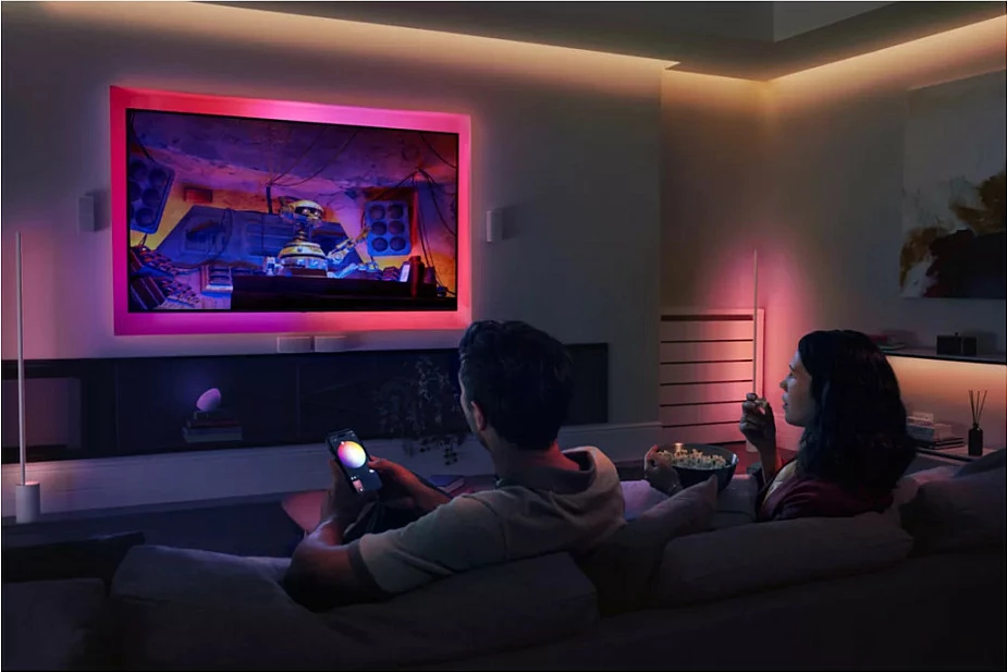 Shirit LED smart Philips Hue 8721103088215, Bluetooth/Zigbee, 10 m, 2000 lm, multi-ngjyrësh