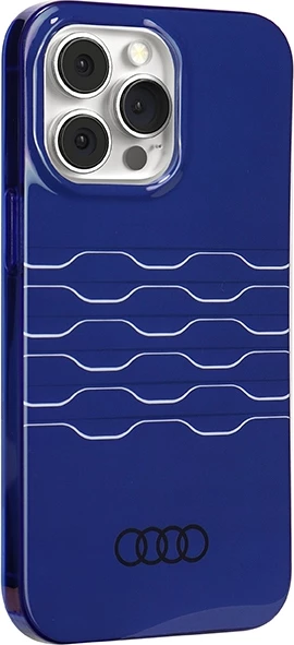 Mbështjellës Audi IML MagSafe për iPhone 13 Pro / 13, Blu