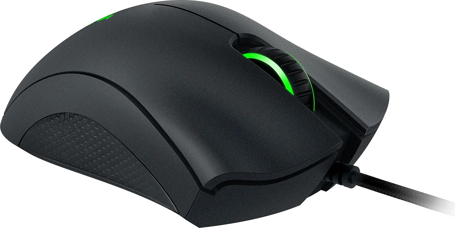 Maus gaming Razer DeathAdder Essential 6400 DPI, 6 butona, USB me kabëll, RGB, i zi 5