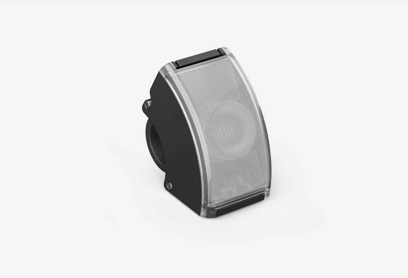 Dritë përpara biçiklete BOOKMAN Curve Front Light 220lm, e bardhë