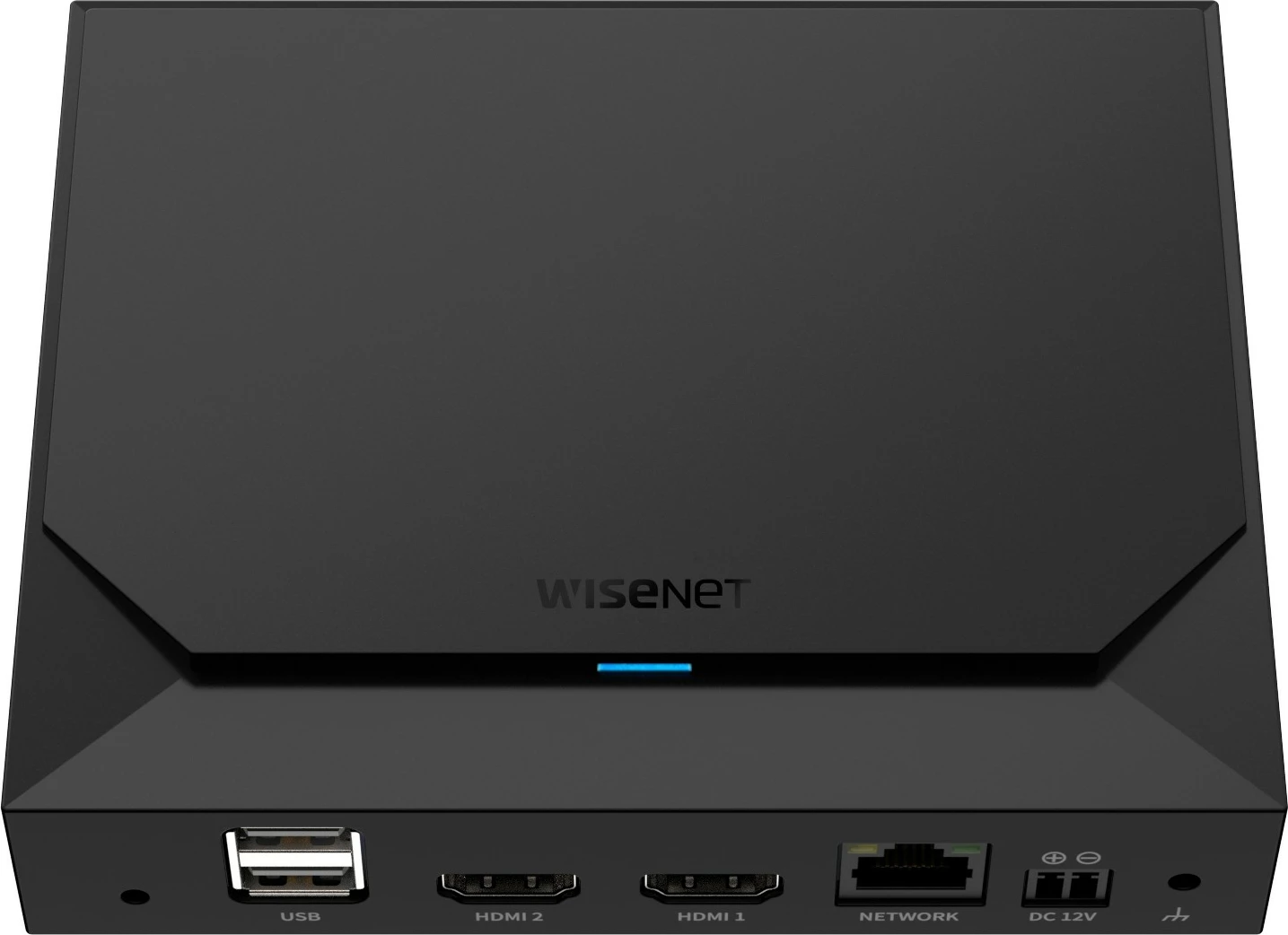 Dekoder rrjeti Hanwha Wisenet SPD-152, 64 kanale, 4K, 60fps, Metal, e zezë