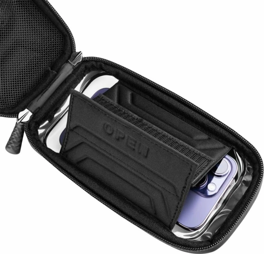 Mbështjellës telefoni për biçikletë Fixed Bikee Bag 2 FIXBIB2-BK, deri 6.8", i zi