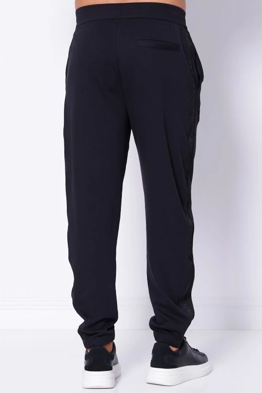 Pantallona për meshkuj Armani Exchange, të zeza