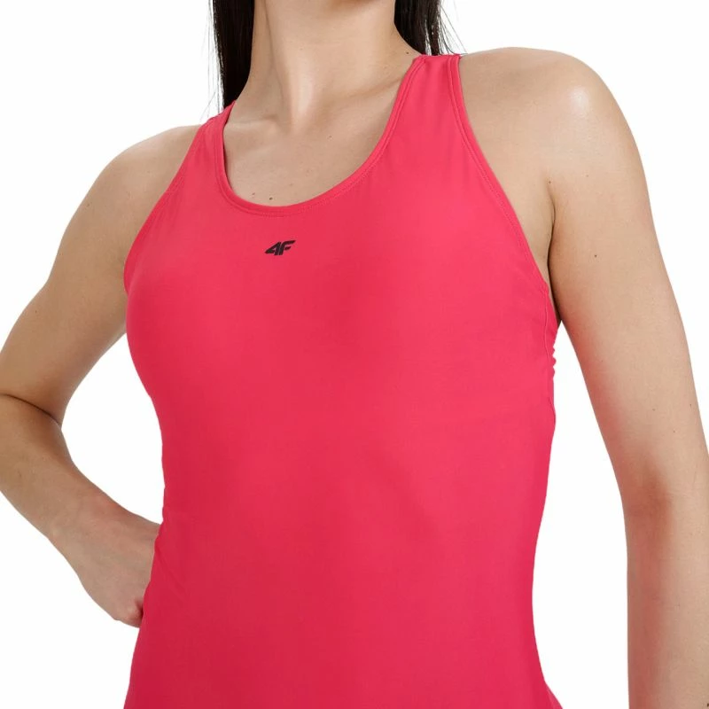 Kostum banje një pjesësh për femra 4F, rozë